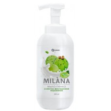 Жидкое мыло "Milana мыло пенка сливочно-фисташковое мороженое" (флакон 500 мл) Grass