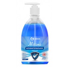 Жидкое мыло антибактериальное "Milana" Original   (флакон 500 мл) Grass