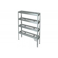 Стеллаж для тарелок С-4Т-0,3/0,95/1,6 нерж. МХМ