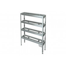 Стеллаж для тарелок С-4Т-0,3/0,95/1,6 нерж. МХМ