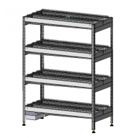 Стеллаж для тарелок С-4Т-0,6/1,2/1,6 ОЦ МХМ