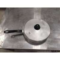 Совок с крышкой для шаурмы алюминий б/у
