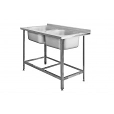 Ванна моечная цельнонатянутая ВМЦ 2/12645 нерж. Hessen