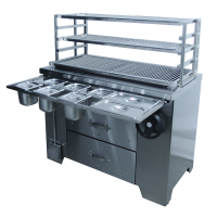 Многофункциональный угольный мангал УММ/2 (ROBATA L1200)