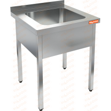 Ванна моечная цельнотянутая односекционная  HICOLD  НСО1М-7/6Б