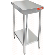 Стол нержавеющий разделочный центральный с полкой  HICOLD  НСО-4/6П