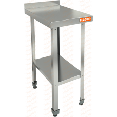 Стол пристенный с бортом и полкой  HICOLD  НСО-4/7БП ЭЦ