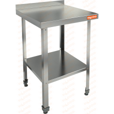 Стол пристенный с бортом и полкой  HICOLD  НСО-6/6БП ЭЦ