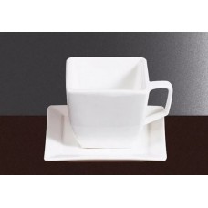 Чашка кофейная квадратная фарфор FAIRWAY 120 мл 5190
