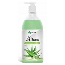 Крем-мыло жидкое увлажняющее "Milana алоэ вера" (флакон 1000 мл) Grass